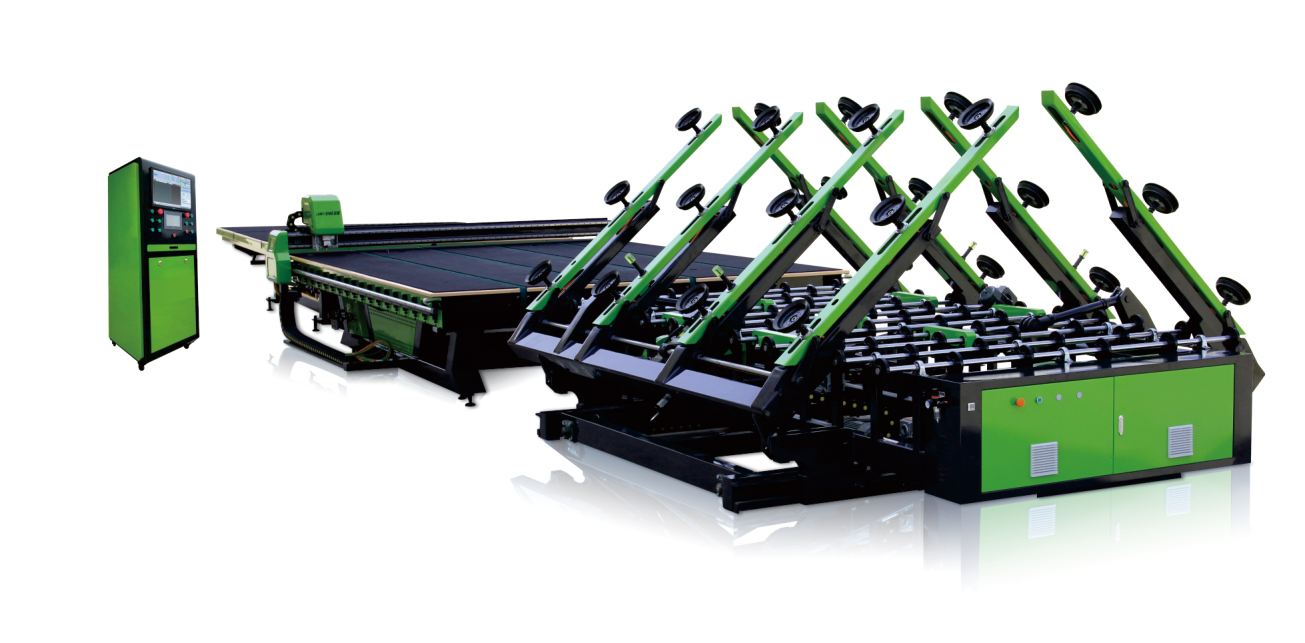 全自动玻璃切割流水线