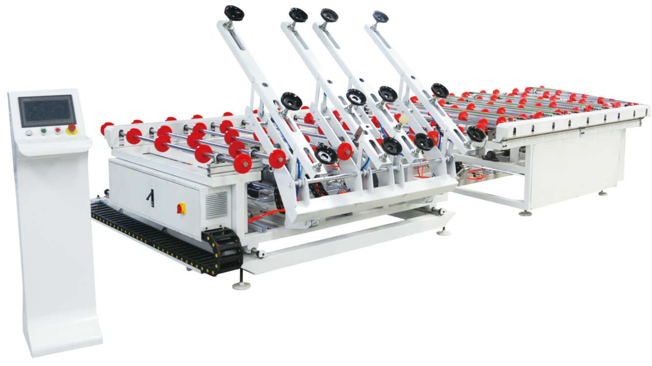 全自动玻璃上下片流水线/JR-CNC-2