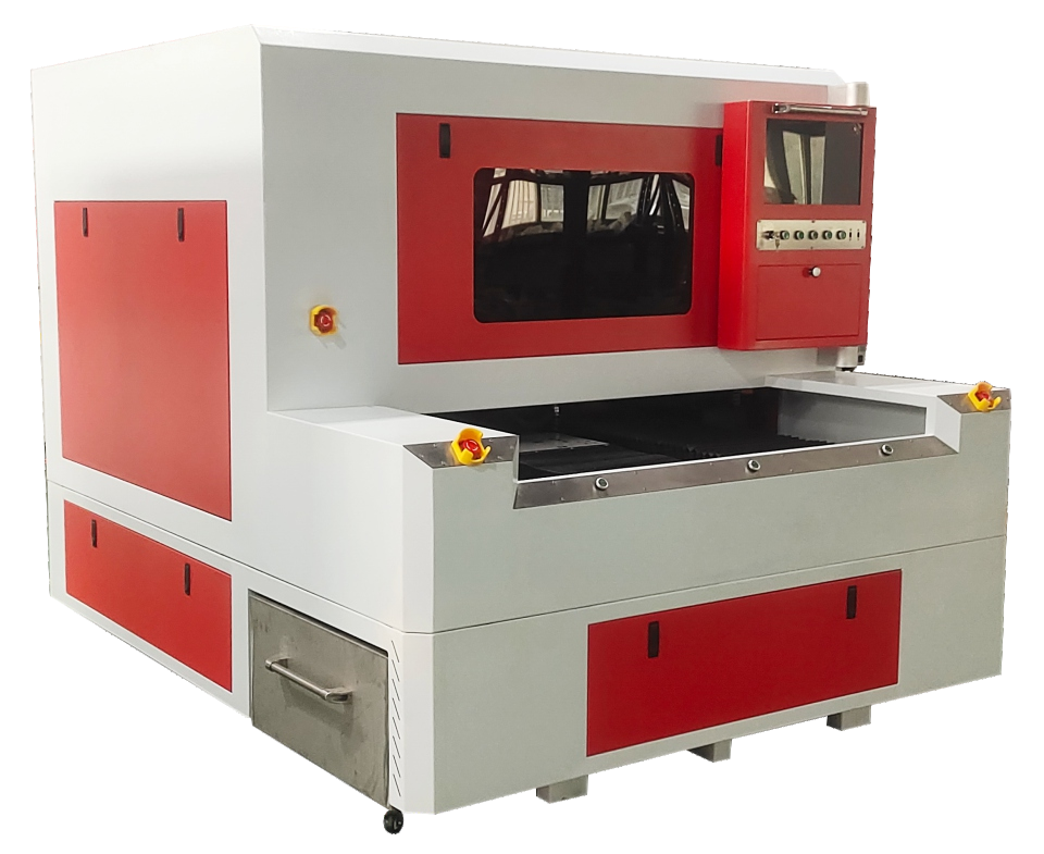 双平台皮秒激光玻璃切割裂片一体机